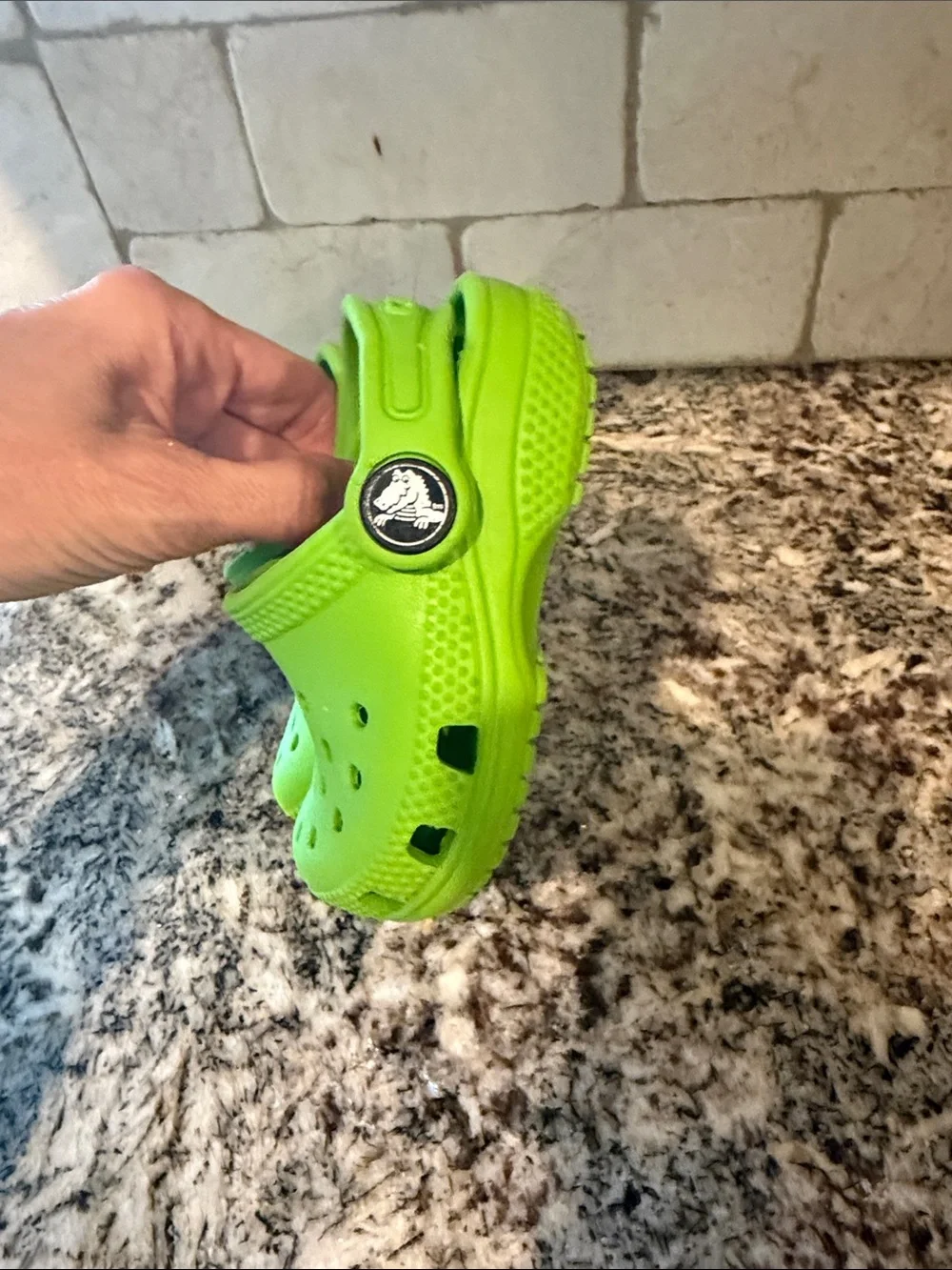 Green Baby Crocs